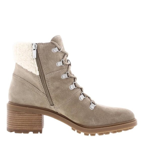 Lucky Brand Women's Demia Lace-Up Hiker Booties Size 8M B4HP - Picture 1 of 4